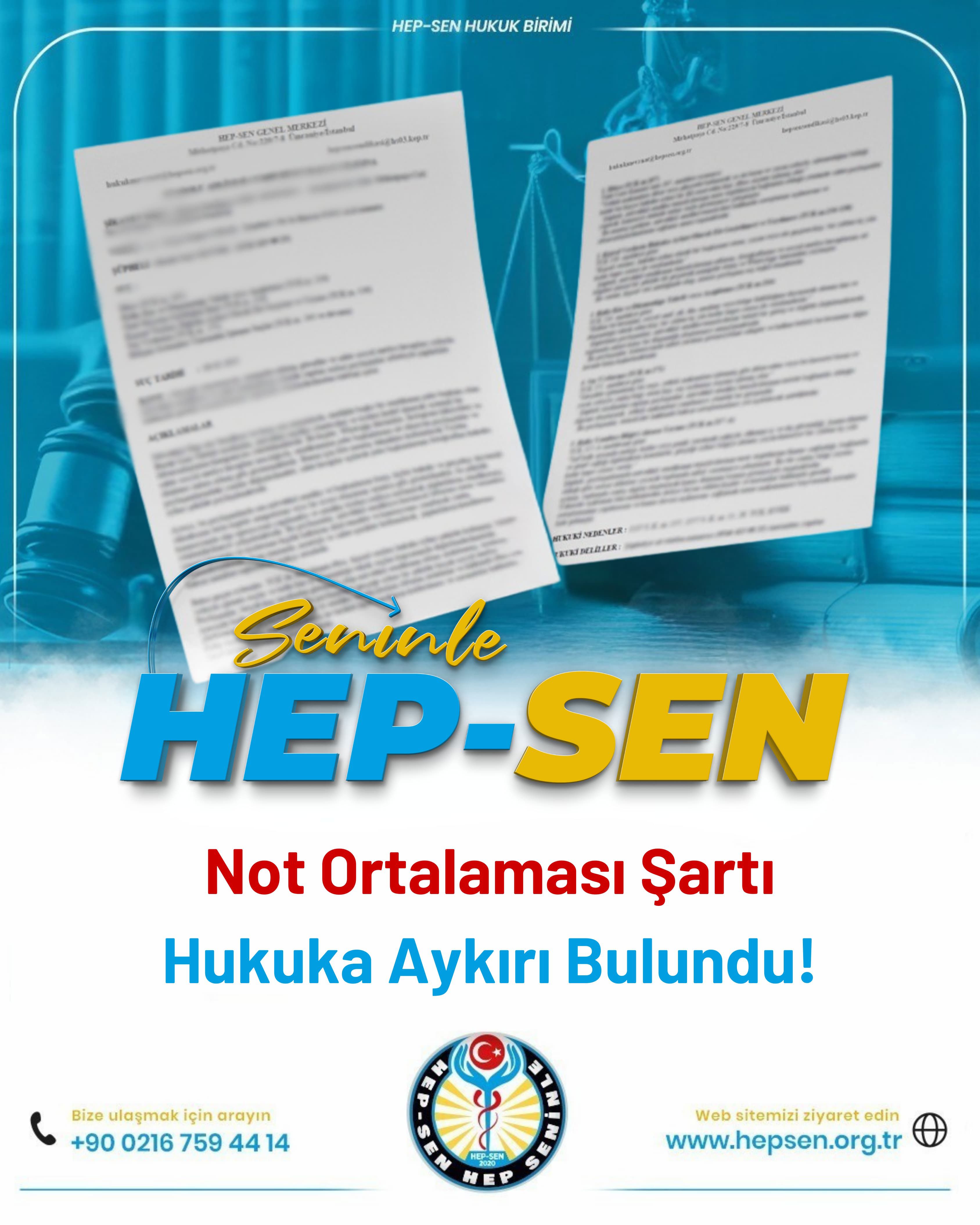 Not Ortalaması Şartı Hukuka Aykırı Bulundu